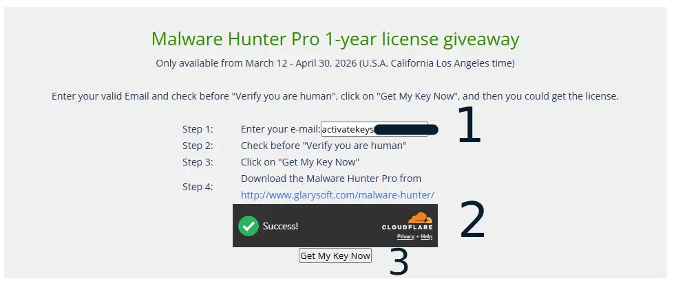 Glary Malware Hunter Pro Free Giveaway - Image 2
