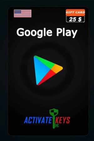 Google Play $25 Gift Card (USA)